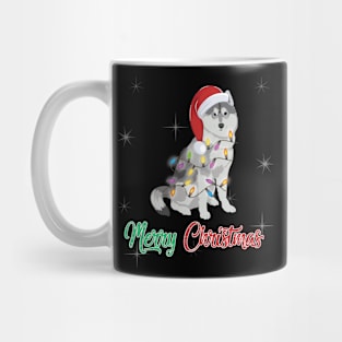 Husky Christmas TShirt Cute Gifts Dog Lovers Mug